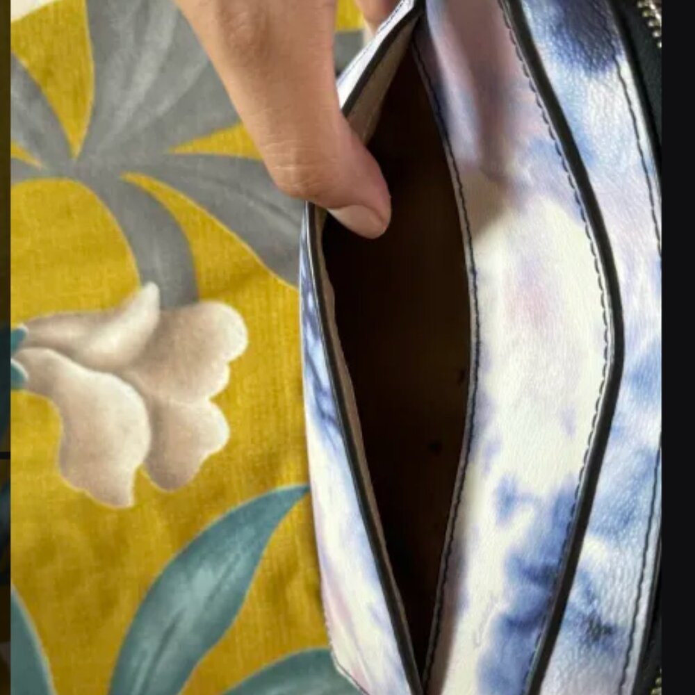 Coach Blue Tie-Dye Crossbody Bag - Picture 6 of 16